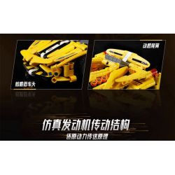 QMAN ENLIGHTEN KEEPPLEY 91008 TỐC ĐỘ TÍCH LŨY CÁNH GIÓ CỰC bộ đồ chơi xếp lắp ráp ghép mô hình Technic Kỹ Thuật Công Nghệ Cao Mô Hình Phương Tiện 798 khối