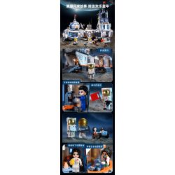 KEEPPLEY K10235 10235 CĂN CỨ MẶT TRĂNG (MÔ-ĐUN THỬ NGHIỆM KHÓA KHÍ) bộ đồ chơi xếp lắp ráp ghép mô hình City Thành Phố 790 khối