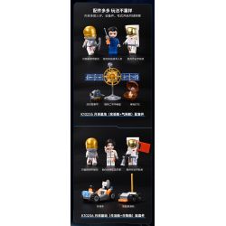 KEEPPLEY K10236 10236 CĂN CỨ MẶT TRĂNG (CABIN SINH HOẠT HỌC) bộ đồ chơi xếp lắp ráp ghép mô hình City Thành Phố 893 khối