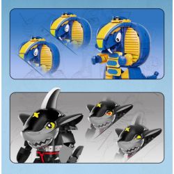 PANTASY 87102 TIỂU BẢO BỌC SẮT KABUDA bộ đồ chơi xếp lắp ráp ghép mô hình Movie & Game KABUTACK Phim Và Trò Chơi 214 khối