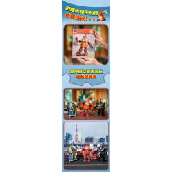 PANTASY 87102 TIỂU BẢO BỌC SẮT KABUDA bộ đồ chơi xếp lắp ráp ghép mô hình Movie & Game KABUTACK Phim Và Trò Chơi 214 khối