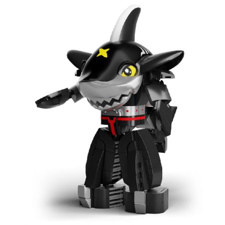 PANTASY 87104 TIỂU BẢO BỌC SẮT ỚT CÁ MẬP bộ đồ chơi xếp lắp ráp ghép mô hình Movie & Game SHARKLER Phim Và Trò Chơi 245 khối