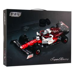 KOZOSHA 2222 ĐUA XE CÔNG THỨC MỘT bộ đồ chơi xếp lắp ráp ghép mô hình Racers Đua Tốc Độ 623 khối