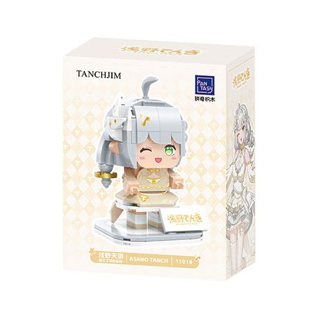 PANTASY 11018 ASANO TENKI STARLIGHT FEATHER PHIÊN BẢN ĐẶC BIỆT bộ đồ chơi xếp lắp ráp ghép mô hình Brickheadz TANCHJIM ASANO Nhân Vật Đầu To 300 khối