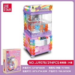 JIESTAR JJ9078 9078 CHIẾC MÁY DỄ THƯƠNG VÀ THÚ VỊ BÚP BÊ bộ đồ chơi xếp lắp ráp ghép mô hình 294 khối