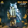 Kazi KY81151 81151 ĐÈN BÀN ĐẠI BÀNG MÈO bộ đồ chơi xếp lắp ráp ghép mô hình OWL DESK LAMP 545 khối