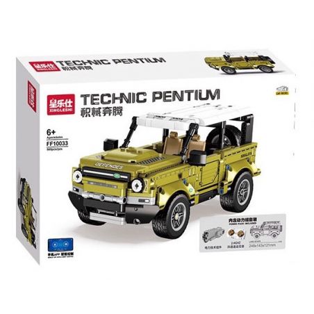 XINGLESHI FF10033 10033 LAND ROVER OFF -ROAD PHƯƠNG TIỆN ĐIỀU KHIỂN TỪ XA bộ đồ chơi xếp lắp ráp ghép mô hình Technic Kỹ Thuật Công Nghệ Cao Mô Hình Phương Tiện 560 khối