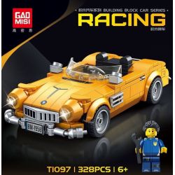 GAOMISI T1097 1097 BMW CHUYỂN ĐỔI bộ đồ chơi xếp lắp ráp ghép mô hình Speed Champions Racing Cars Đua Xe Công Thức 328 khối