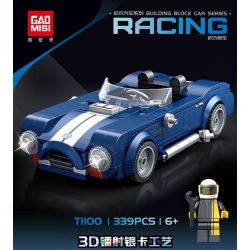 GAOMISI T1100 1100 COBRA 427 CHUYỂN ĐỔI bộ đồ chơi xếp lắp ráp ghép mô hình Speed Champions Racing Cars Đua Xe Công Thức 339 khối