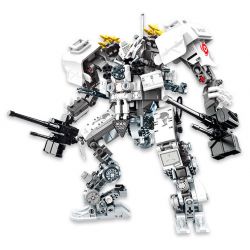 SEMBO 107501 TRÒ CHƠI DI ĐỘNG LANG THANG TRÊN TRÁI ĐẤT GHOST BARRAGE bộ đồ chơi xếp lắp ráp ghép mô hình Movie & Game Phim Và Trò Chơi 466 khối