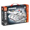 SEMBO 203190 ZHONGBING LEOPARD 2A7 MAIN BATTLE TANK bộ đồ chơi xếp lắp ráp ghép mô hình Military Army Quân Sự Bộ Đội 345 khối