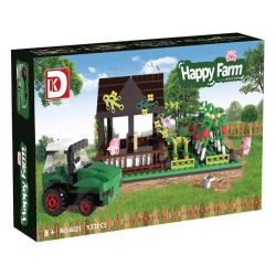DK 6021 CHUỒNG LỢN TRANG TRẠI bộ đồ chơi xếp lắp ráp ghép mô hình City HAPPY FARM Thành Phố 533 khối