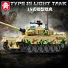 LE YI 66052 BỂ NHẸ 15 -TYPE bộ đồ chơi xếp lắp ráp ghép mô hình Military Army TYPE 15 LIGHT TANK Quân Sự Bộ Đội