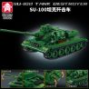 LE YI 66069 XE MÁY BAY CHIẾN ĐẤU TĂNG SU-100 bộ đồ chơi xếp lắp ráp ghép mô hình Military Army SU-100 TANK DESTROYER Quân Sự Bộ Đội
