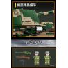 LE YI 66059 XE MÁY BAY CHIẾN ĐẤU TĂNG PIXEL bộ đồ chơi xếp lắp ráp ghép mô hình Military Army ELEPHANT TANK DESTROYER Quân Sự Bộ Đội 826 khối