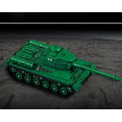 LE YI 66072 IS-2 BỂ NẶNG bộ đồ chơi xếp lắp ráp ghép mô hình Military Army IS-2 HEAVY TANK Quân Sự Bộ Đội 752 khối