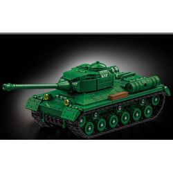 LE YI 66072 IS-2 BỂ NẶNG bộ đồ chơi xếp lắp ráp ghép mô hình Military Army IS-2 HEAVY TANK Quân Sự Bộ Đội 752 khối