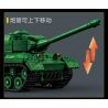 LE YI 66072 IS-2 BỂ NẶNG bộ đồ chơi xếp lắp ráp ghép mô hình Military Army IS-2 HEAVY TANK Quân Sự Bộ Đội 752 khối