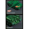LE YI 66072 IS-2 BỂ NẶNG bộ đồ chơi xếp lắp ráp ghép mô hình Military Army IS-2 HEAVY TANK Quân Sự Bộ Đội 752 khối