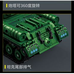 LE YI 66072 IS-2 BỂ NẶNG bộ đồ chơi xếp lắp ráp ghép mô hình Military Army IS-2 HEAVY TANK Quân Sự Bộ Đội 752 khối