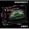 LE YI 66072 IS-2 BỂ NẶNG bộ đồ chơi xếp lắp ráp ghép mô hình Military Army IS-2 HEAVY TANK Quân Sự Bộ Đội 752 khối