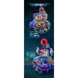 IBLOCK IB1301-1 1301-1 MẶT TRƯỚC MINI XE TĂNG T-25 bộ đồ chơi xếp lắp ráp ghép mô hình MINI MILITARY RAGE