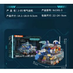 IBLOCK IB1301-1 1301-1 MẶT TRƯỚC MINI XE TĂNG T-25 bộ đồ chơi xếp lắp ráp ghép mô hình MINI MILITARY RAGE