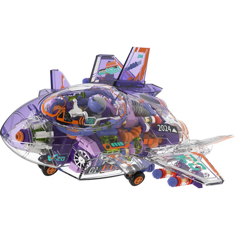 IBLOCK IB1301-2 1301-2 MẶT TRẬN MINI MÁY BAY CHIẾN ĐẤU TÀNG HÌNH J-20 bộ đồ chơi xếp lắp ráp ghép mô hình MINI MILITARY RAGE