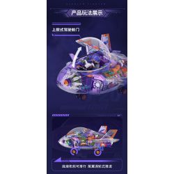 IBLOCK IB1301-2 1301-2 MẶT TRẬN MINI MÁY BAY CHIẾN ĐẤU TÀNG HÌNH J-20 bộ đồ chơi xếp lắp ráp ghép mô hình MINI MILITARY RAGE