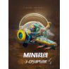 IBLOCK IB1301-3 1301-3 MẶT TRẬN MINI MÁY BAY CHIẾN ĐẤU J-05 JET bộ đồ chơi xếp lắp ráp ghép mô hình MINI MILITARY RAGE