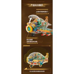 IBLOCK IB1301-3 1301-3 MẶT TRẬN MINI MÁY BAY CHIẾN ĐẤU J-05 JET bộ đồ chơi xếp lắp ráp ghép mô hình MINI MILITARY RAGE