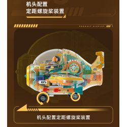 IBLOCK IB1301-3 1301-3 MẶT TRẬN MINI MÁY BAY CHIẾN ĐẤU J-05 JET bộ đồ chơi xếp lắp ráp ghép mô hình MINI MILITARY RAGE