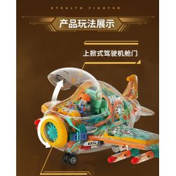 IBLOCK IB1301-3 1301-3 MẶT TRẬN MINI MÁY BAY CHIẾN ĐẤU J-05 JET bộ đồ chơi xếp lắp ráp ghép mô hình MINI MILITARY RAGE