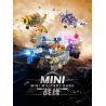 IBLOCK IB1301-4 1301-4 MẶT TRẬN MINI XE TĂNG CHIẾN ĐẤU CHỦ LỰC 99A bộ đồ chơi xếp lắp ráp ghép mô hình MINI MILITARY RAGE
