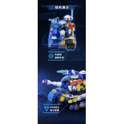 IBLOCK IB1301-4 1301-4 MẶT TRẬN MINI XE TĂNG CHIẾN ĐẤU CHỦ LỰC 99A bộ đồ chơi xếp lắp ráp ghép mô hình MINI MILITARY RAGE