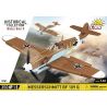 COBI 5761 MECE SCHMIDT BF-109 G 1:32 tỷ lệ 1:32 bộ đồ chơi xếp lắp ráp ghép mô hình Military Army MESSERSCHMITT BF 109 G Quân Sự Bộ Đội 350 khối
