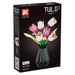 DK 3025 TULIP bộ đồ chơi xếp lắp ráp ghép mô hình Creator Sáng Tạo 223 khối