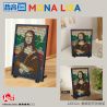 ZHEGAO LZ8324 8324 NỤ CƯỜI CỦA MONA LISA bộ đồ chơi xếp lắp ráp ghép mô hình Art MONALISA 3624 khối