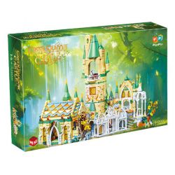 ZHEGAO 643000 LÂU ĐÀI MÀU XANH LÁ CÂY bộ đồ chơi xếp lắp ráp ghép mô hình The Lord Of The Rings GREEN SHADOW CASTLE Chúa Nhẫn 1515 khối