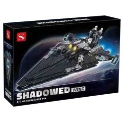 DOUBLE HEIGHT 60530 TÀU SAO DIABLO bộ đồ chơi xếp lắp ráp ghép mô hình SHADOWED WING 2628 khối