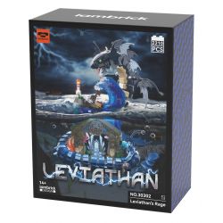 IAMBRICK 30302 CƠN THỊNH NỘ CỦA LEVIATHAN bộ đồ chơi xếp lắp ráp ghép mô hình LEVIATHAN'S RAGE