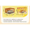 WEKKI 516418 CHERRY NHỎ BALLS NGÔI NHÀ STACK MARU TAILING NOODLE SHOP bộ đồ chơi xếp lắp ráp ghép mô hình Movie & Game Phim Và Trò Chơi 191 khối
