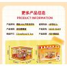 WEKKI 516418 CHERRY NHỎ BALLS NGÔI NHÀ STACK MARU TAILING NOODLE SHOP bộ đồ chơi xếp lắp ráp ghép mô hình Movie & Game Phim Và Trò Chơi 191 khối