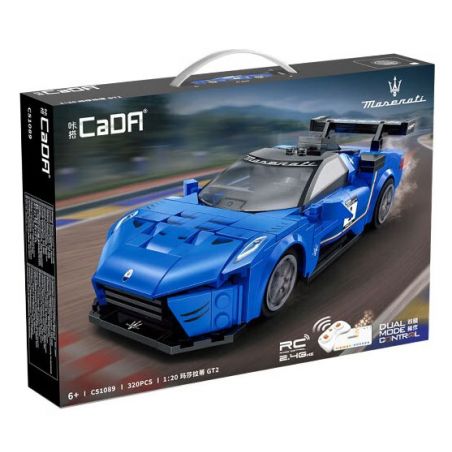 CADA DOUBLEE C51089 51089 MASERATI GT2 1:20 XE THỂ THAO tỷ lệ 1:20 bộ đồ chơi xếp lắp ráp ghép mô hình Racers Đua Tốc Độ 320 khối