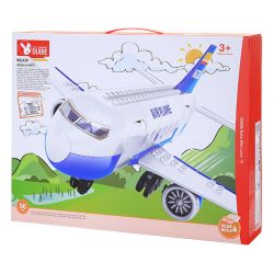 DUBIE 630 MÁY BAY LỚN bộ đồ chơi xếp lắp ráp ghép mô hình Duplo Khối Lớn 56 khối