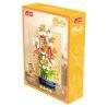 JAKI DK002 CÂY HOA XU HƯỚNG QUỐC GIA LINGBO NARCISSUS bộ đồ chơi xếp lắp ráp ghép mô hình Creator Sáng Tạo