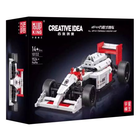 MouldKing 10132 Mould King 10132 XE ĐUA CÔNG THỨC MP414 bộ đồ chơi xếp lắp ráp ghép mô hình Technic MP414 FORMULA RACING CAR Kỹ Thuật Công Nghệ Cao Mô Hình Phương Tiện 1524 khối
