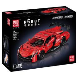 MouldKing 15057 Mould King 15057 ROBOT BIẾN HÌNH XE THỂ THAO ĐỘC RAMBO bộ đồ chơi xếp lắp ráp ghép mô hình Technic POISON SPORTS CAR - TRANSFORMING ROBOT Kỹ Thuật Công Nghệ Cao Mô Hình Phương Tiện 1365 khối