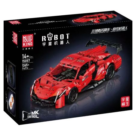 MouldKing 15057 Mould King 15057 ROBOT BIẾN HÌNH XE THỂ THAO ĐỘC RAMBO bộ đồ chơi xếp lắp ráp ghép mô hình Technic POISON SPORTS CAR - TRANSFORMING ROBOT Kỹ Thuật Công Nghệ Cao Mô Hình Phương Tiện 1365 khối