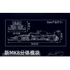 MouldKing 13171 Mould King 13171 ĐỘI MEBEN F1 ĐUA XE CÔNG THỨC bộ đồ chơi xếp lắp ráp ghép mô hình Technic AMG FORMULA ONE RACING CAR Kỹ Thuật Công Nghệ Cao Mô Hình Phương Tiện 1257 khối